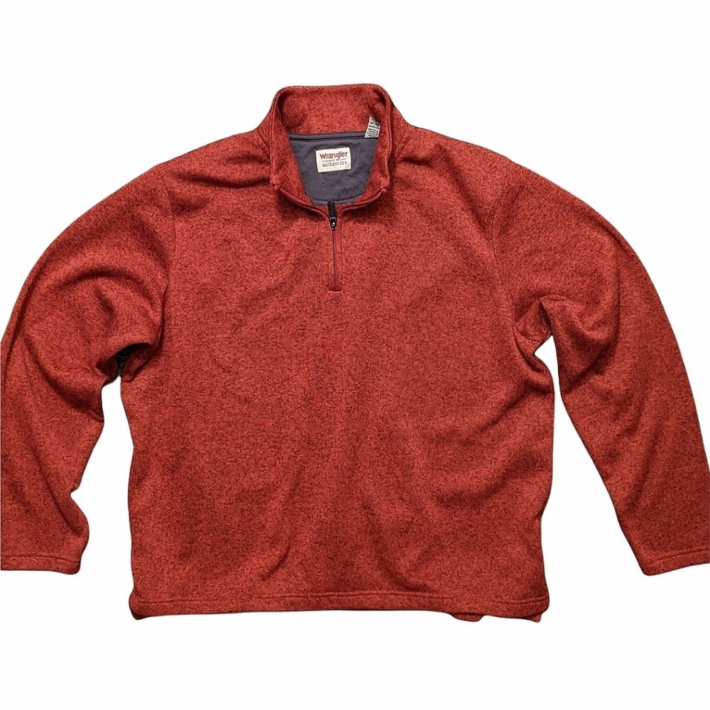 Wrangler Authentics Men’s Sweater Fleece Quarter-Zip